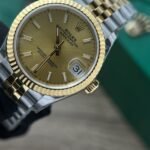 Rolex Datejust SS/YG Plated Champagne Dial 31mm Jub AAA Replica - 图片 4