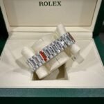 Rolex Day-Date 904L Steel Black Dial With Diamonds 40mm Super Clone - 图片 5