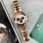 Rolex Daytona 116505 RG Plated Pink Dial 40mm Oyster Super Clone - 图片 2