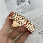 Rolex Day-Date RG Plated Pink Dial CZ Diamonds 36mm EWF Replica - 图片 8