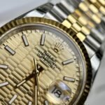 Rolex Datejust SS/YG Plated Gold Dial 41mm Jub EWF Replica - 图片 4