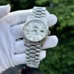 Rolex Day-Date 904L Steel MOP Dial With Diamonds 40mm Super Clone - 图片 3