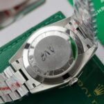 Rolex Day-Date 228236 904L Steel Blue Dial CZ Diamonds 40mm Super Clone - 图片 8