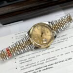 Rolex Datejust SS/YG Plated Champagne Dial 41mm Jub EWF Replica - 图片 2