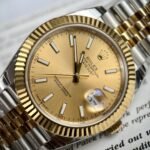 Rolex Datejust SS/YG Plated Champagne Dial 41mm Jub EWF Replica - 图片 3