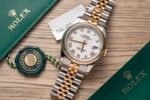 Rolex Datejust 126233 SS/RG Plated White Dial 36mm Jub Super Clone