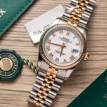 Rolex Datejust 126233 SS/RG Plated White Dial 36mm Jub Super Clone