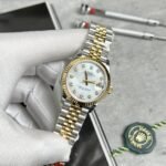 Rolex Datejust SS/YG Plated MOP Dial CZ Diamonds 31mm Jub AAA Replica - 图片 2