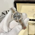 Rolex Datejust SS/RG Plated Grey Dial CZ Diamonds 31mm Jub EWF Replica - 图片 3