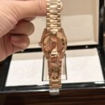 Rolex Day-Date RG Plated MOP Dial CZ Diamonds 36mm EWF Replica - 图片 6