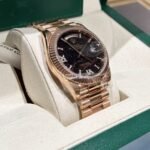 Rolex Day-Date RG Plated Eisenkiesel Dial CZ Diamonds 40mm Super Clone - 图片 2