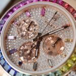 Rolex Daytona 116595 Rainbow RG Plated Diamond Dial 40mm Oyster Super Clone - 图片 5
