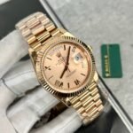 Rolex Day-Date 228239 YG Plated Pink Dial 40mm Super Clone - 图片 2