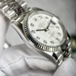 Rolex Datejust 904L Steel Meteorite Dial CZ Diamonds 41mm Jub Super Clone - 图片 3