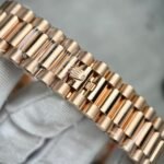 Rolex Day-Date RG Plated Chocolate Dial With Red Diamonds 40mm Super Clone - 图片 8