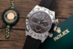 Rolex Daytona 116509LN 904L Steel Grey Arabic Dial 40mm Oysterflex Super Clone - 图片 2