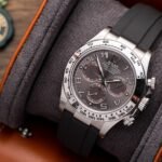 Rolex Daytona 116509LN 904L Steel Grey Arabic Dial 40mm Oysterflex Super Clone