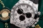 Rolex Daytona 116509LN 904L Steel White Arabic Dial 40mm Oysterflex Super Clone - 图片 3