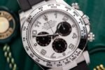 Rolex Daytona 116509LN 904L Steel White Arabic Dial 40mm Oysterflex Super Clone - 图片 4