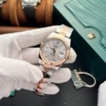 Rolex Datejust 126331 SS/RG Plated Silver Dial 41mm Oyster Super Clone - 图片 3