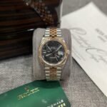 Rolex Datejust 126231 SS/RG Plated Wimbledon Grey Dial 36mm Jub Super Clone
