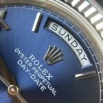 Rolex Day-Date 228239 904L Steel Blue Dial 40mm Super Clone - 图片 5