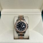 Rolex Yacht-Master 126621 SS/RG Plated Black Dial 40mm Oyster Super Clone