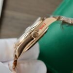 Rolex Day-Date 128235 RG Plated Ombre Brown Dial 36mm Super Clone - 图片 8