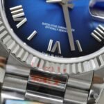 Rolex Day-Date 128239 904L Steel Ombre Blue Dial 36mm Super Clone - 图片 6