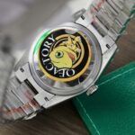 Rolex Day-Date 128239 904L Steel Ombre Blue Dial 36mm Super Clone - 图片 8