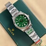 Rolex Oyster Perpetual 124300 316L Steel Green Dial 41mm Oyster AAA Replica - 图片 2