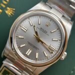 Rolex Oyster Perpetual 124300 316L Steel Silver Dial 41mm Oyster KGF Replica - 图片 3