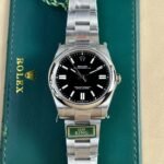 Rolex Oyster Perpetual 124300 316L Steel Black Dial 41mm Oyster KGF Replica