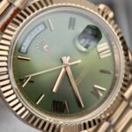 Rolex Day-Date 228235 RG Plated Green Dial 40mm Super Clone - 图片 3