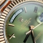 Rolex Day-Date 228235 RG Plated Green Dial 40mm Super Clone - 图片 4