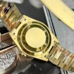 Rolex Day-Date 228238 YG Plated Black Dial CZ Diamonds 40mm Super Clone - 图片 7
