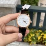 Rolex Cellini 50505 RG Plated White Dial 39mm Leather Super Clone