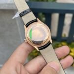 Rolex Cellini 50505 RG Plated White Dial 39mm Leather Super Clone - 图片 3