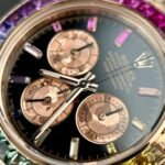 Rolex Daytona 116595RBOW Rainbow RG Plated Black Dial With Diamonds 40mm Oyster Super Clone - 图片 4
