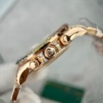 Rolex Daytona 116595RBOW Rainbow RG Plated Black Dial With Diamonds 40mm Oyster Super Clone - 图片 6