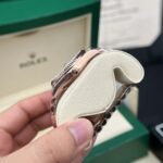Rolex Day-Date RG Plated Diamond Dial CZ Diamonds 40mm Super Clone - 图片 4