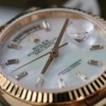 Rolex Day-Date RG Plated MOP Dial CZ Diamonds 36mm Super Clone - 图片 4