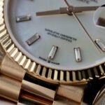 Rolex Day-Date RG Plated MOP Dial CZ Diamonds 36mm Super Clone - 图片 5