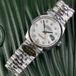 Rolex Datejust 126234 904L Steel MOP Dial CZ Diamonds 36mm Jub Super Clone - 图片 2