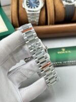 Rolex Day-Date 228236 904L Steel Black Dial CZ Diamonds 40mm Super Clone - 图片 5