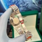 Rolex Day-Date RG Plated Chocolate Dial CZ Diamonds 40mm EWF Replica - 图片 7