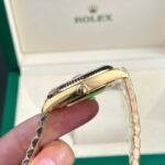 Rolex Day-Date 228238 YG Plated Champagne Dial CZ Diamonds 40mm Super Clone - 图片 5