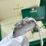 Rolex Daytona 126506 904L Steel Ice Blue Dial CZ Diamonds 40mm Oyster Super Clone - 图片 5