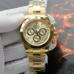 Rolex Daytona 126508 YG Plated Champagne Dial 40mm Oyster Super Clone