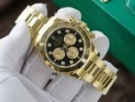 Rolex Daytona 116508 YG Plated Black Dial CZ Diamonds 40mm Oyster Super Clone - 图片 2
